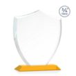Scudo Shield VividPrint™ Award - Amber | https://www.bestnamebadges.com