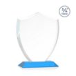 Scudo Shield VividPrint™ Award - Sky Blue | https://www.bestnamebadges.com