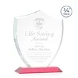Scudo Shield Award - Red | https://www.bestnamebadges.com