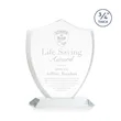Scudo Shield Award - Clear | https://www.bestnamebadges.com