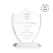 Scudo Shield Award - Clear | https://www.bestnamebadges.com