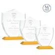 Scudo Shield Award - Amber | https://www.bestnamebadges.com