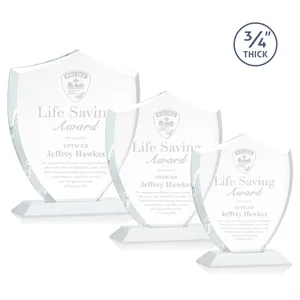 Scudo Shield Award - White | https://www.bestnamebadges.com