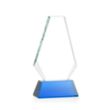 Kingsley Award on Newhaven Base - Blue | https://www.bestnamebadges.com