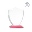 Scudo Shield VividPrint™ Award - Red | https://www.bestnamebadges.com