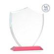Scudo Shield VividPrint™ Award - Red | https://www.bestnamebadges.com