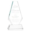 Kingsley Award on Newhaven Base - Clear | https://www.bestnamebadges.com