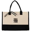 Personalized Canvas Tote Bag | https://www.bestnamebadges.com