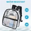 Clear Mini Backpack for Concert Sport Events Travel School | https://www.bestnamebadges.com