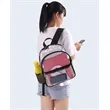 Clear Mini Backpack for Concert Sport Events Travel School | https://www.bestnamebadges.com