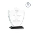 Scudo Shield Award - Black | https://www.bestnamebadges.com