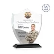 Scudo Shield VividPrint™ Award - Black | https://www.bestnamebadges.com