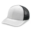 6 Panel Premier 112 Trucker Cap | https://www.bestnamebadges.com