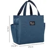 In Stock Custom Portable Reusable Tote Cooler Lunch Bags | https://www.bestnamebadges.com