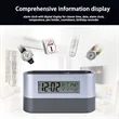 Multifunctional Pen Holder With Alarm Clock And Calendar | https://www.bestnamebadges.com