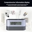 Multifunctional Pen Holder With Alarm Clock And Calendar | https://www.bestnamebadges.com