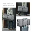 65L In Stock Custom Foldable Travel Duffle Overnight Bag | https://www.bestnamebadges.com