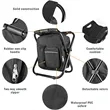 Insulated Foldable Camping Backpack Chair | https://www.bestnamebadges.com