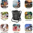 Insulated Foldable Camping Backpack Chair | https://www.bestnamebadges.com