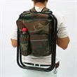 Insulated Foldable Camping Backpack Chair | https://www.bestnamebadges.com