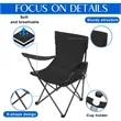 Folding Outdoor Beach Camping Chair | https://www.bestnamebadges.com