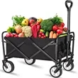 Collapsible Folding Outdoor Utility Wagon Cart | https://www.bestnamebadges.com