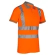 Hi Vis Class 2 Reflective Tape Safety Workwear Polo | https://www.bestnamebadges.com