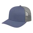 Classic 6 Panel Trucker Cap | https://www.bestnamebadges.com