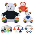6" Rainbow Bear | https://www.bestnamebadges.com