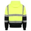 High Vis Class 3 Reflective Safety Two Tone Hoodie Pullover | https://www.bestnamebadges.com