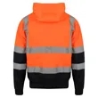 High Vis Class 3 Reflective Safety Two Tone Hoodie Pullover | https://www.bestnamebadges.com