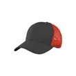 Custom Logo 6 Panel Low Profile Trucker Cap | https://www.bestnamebadges.com