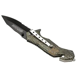 Nutwood Camo Rescue Knife | https://www.bestnamebadges.com
