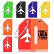 Custom Untethered Luggage Silicone Baggage Tags In Stock | https://www.bestnamebadges.com