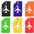 Custom Untethered Luggage Silicone Baggage Tags In Stock | https://www.bestnamebadges.com