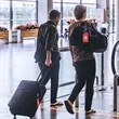 Custom Untethered Luggage Silicone Baggage Tags In Stock | https://www.bestnamebadges.com