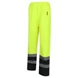 Waterproof High Viz Over Trousers Work Wear Safety Pants | https://www.bestnamebadges.com