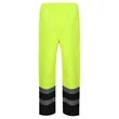 Waterproof High Viz Over Trousers Work Wear Safety Pants | https://www.bestnamebadges.com