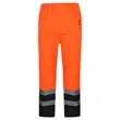 Waterproof High Viz Over Trousers Work Wear Safety Pants | https://www.bestnamebadges.com