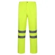 Hi Viz Poly-Cotton Class E Reflective Tape Safety Trouser | https://www.bestnamebadges.com