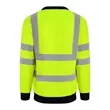 High Vis Reflective Two Tone Sweatshirt | https://www.bestnamebadges.com