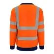 High Vis Reflective Two Tone Sweatshirt | https://www.bestnamebadges.com