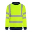 High Vis Reflective Two Tone Sweatshirt | https://www.bestnamebadges.com