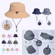 Waterproof outdoor fishing sun hat folding portable | https://www.bestnamebadges.com