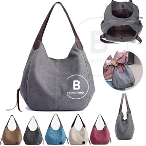 Canvas Shoulder Bags | https://www.bestnamebadges.com