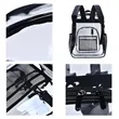 Heavy Duty Transparent Stadium School Clear Backpack | https://www.bestnamebadges.com