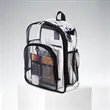 Heavy Duty Transparent Stadium School Clear Backpack | https://www.bestnamebadges.com