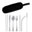 Stainless Steel Cutlery Set In Pouch | https://www.bestnamebadges.com