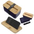 Stackable Bento Box With Phone Stand | https://www.bestnamebadges.com