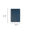 A5 Beautiful Portable Coil Spiral English Calendar Notebook | https://www.bestnamebadges.com